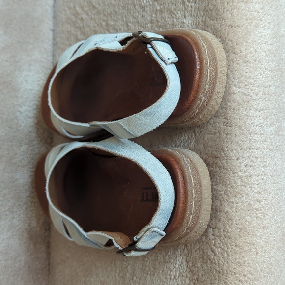 Born Carah Suede Leather Comfort Sandals 7 / 38 Light Blue - Picture 16 of 16